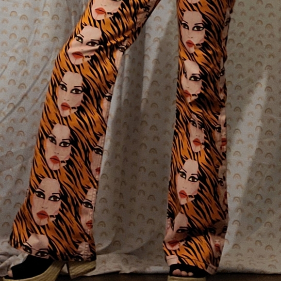 2019 Dearly Beloved Collection Patrick Church High Waisted Flare Leg Size 30 - Picture 3 of 16